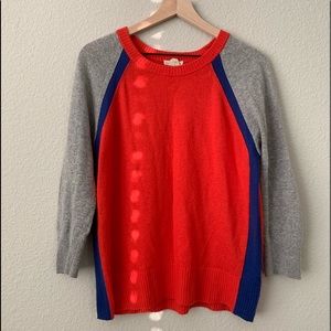 Club Monaco colour block sweater
